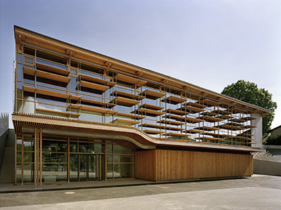 Construction d'un gymnase à Saint-Martin en Haut - BBC - Lauréat PREBAT 2009
