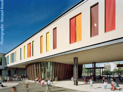 Construction du Groupe scolaire SIMONE VEIL à Bourgoin Jallieu -RT2012