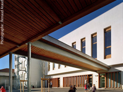 Reconstruction du Groupe scolaire Laborde à Lyon 9ème - HQE
