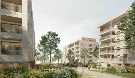 MONTESSUY ILOT EST logement construction boi beton dpi structure